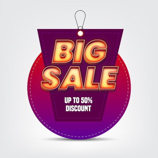 Big sale banner