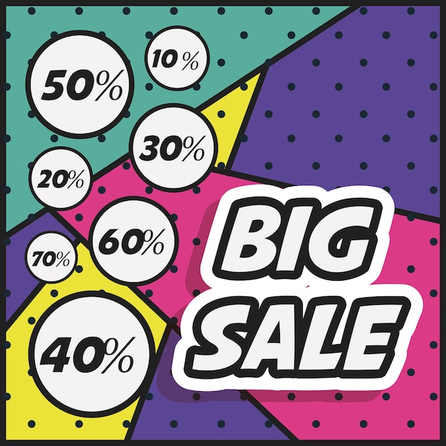 Big sale design