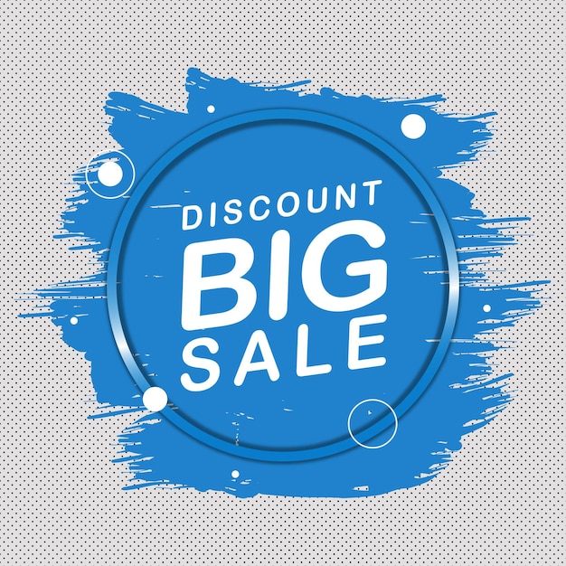 big sale discount promotion template