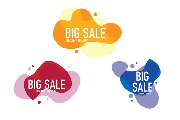 Big sale element template