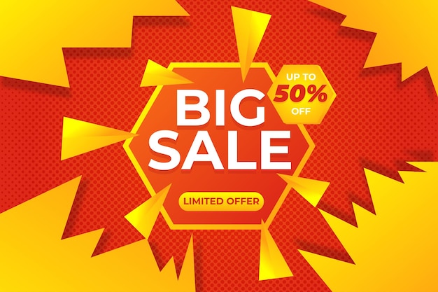 Big Sale Halftone Orange