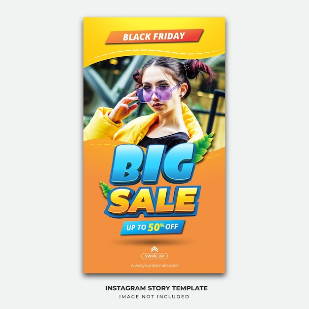 Big sale instagram story