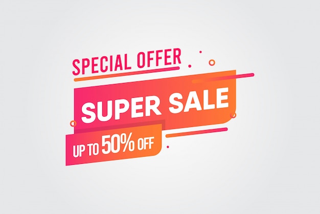 Vector big sale modern template