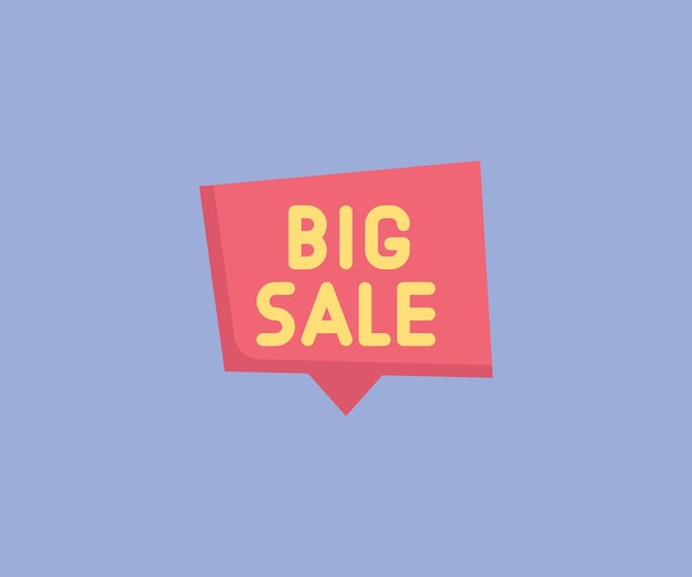 big sale vector icon design