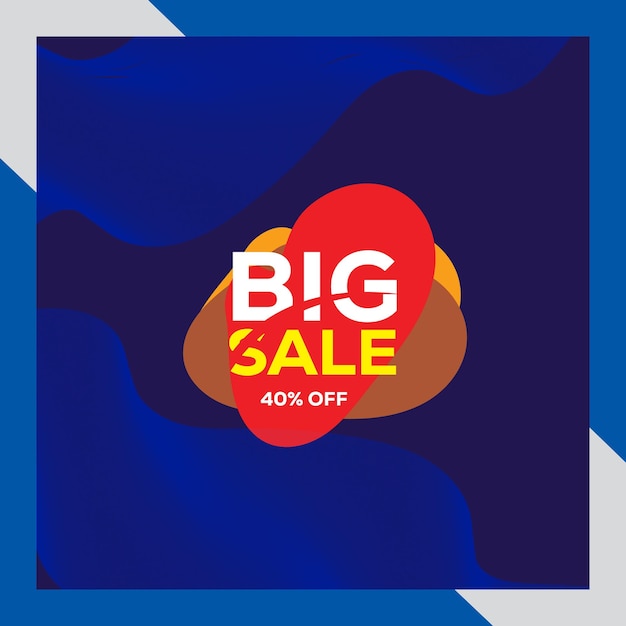 big sale Vector template