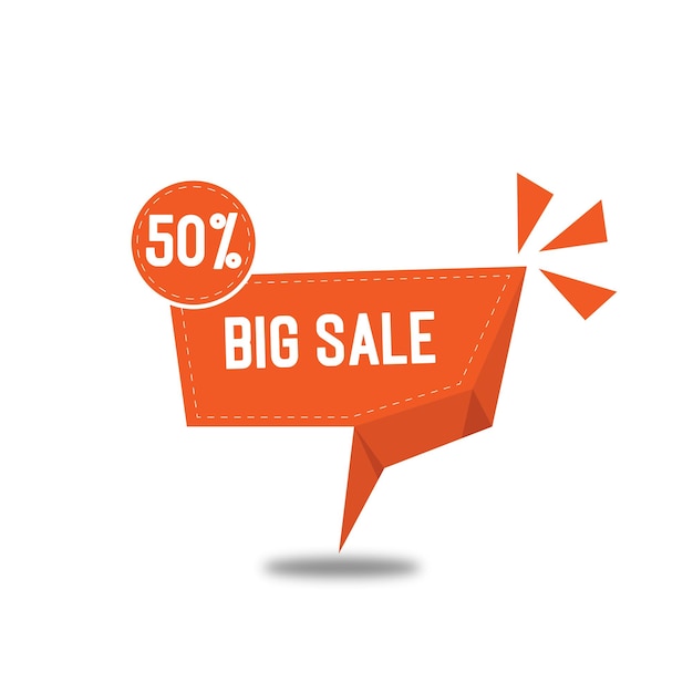 big sales banner