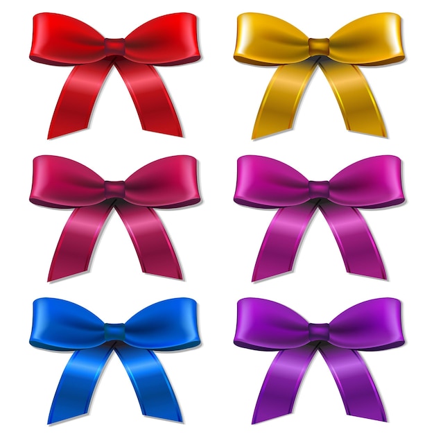 Big set bow, with gradient mesh