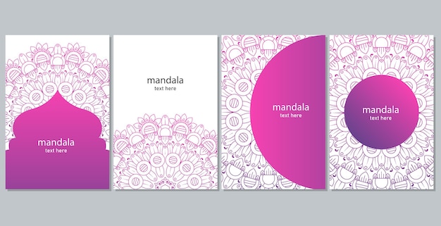 Big set of mandala design patterns