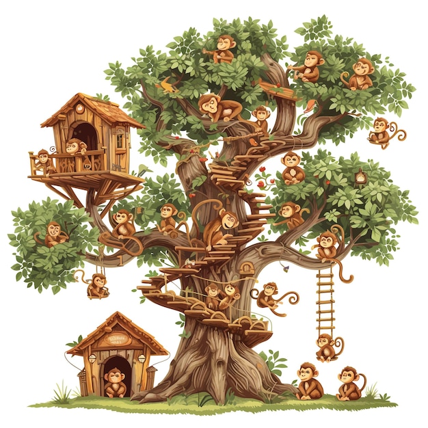 Big_tree_with_treehouse_and_many_monkeys