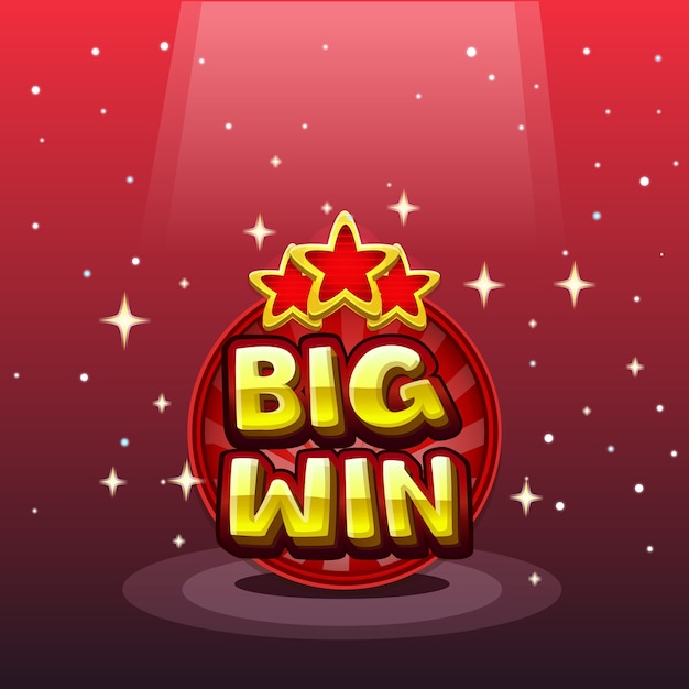 Вектор Концепция иллюстрации big win