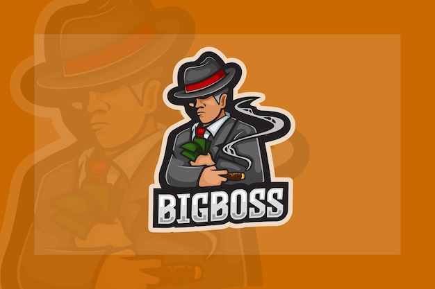 벡터 bigboss mafia e스포츠 로고