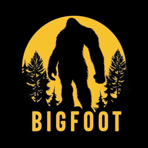 Bigfoot-logo ontwerp