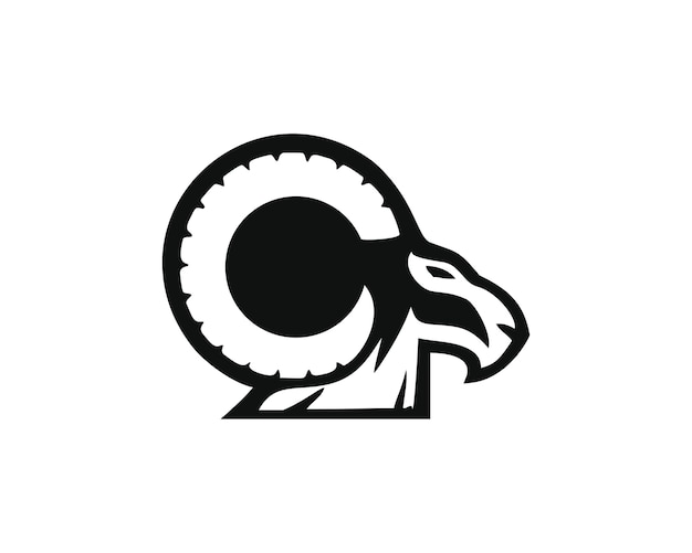 Vettore logo bighorn