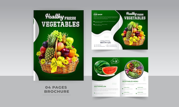 Vector bijzondere delicious food roll up banner template