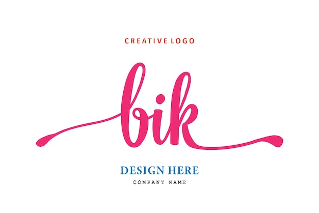 BIK-beletteringlogo is eenvoudig, gemakkelijk te begrijpen en gezaghebbend