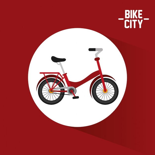 Bike city and healthy lifestyle