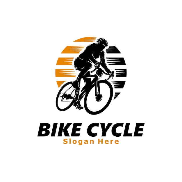Bike Cycle Logo Template Design Illustration