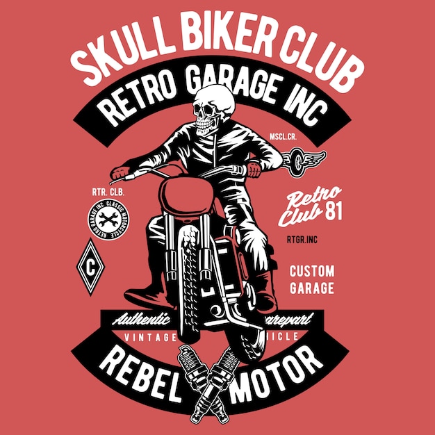 Biker Skull