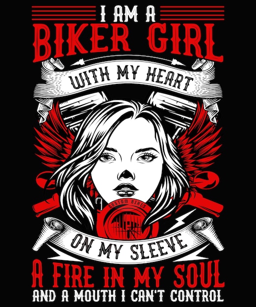 Biker T-shirt Ontwerp Motor T-shirt