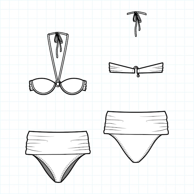 bikini zwembroek zwembroek shapewear bechwer