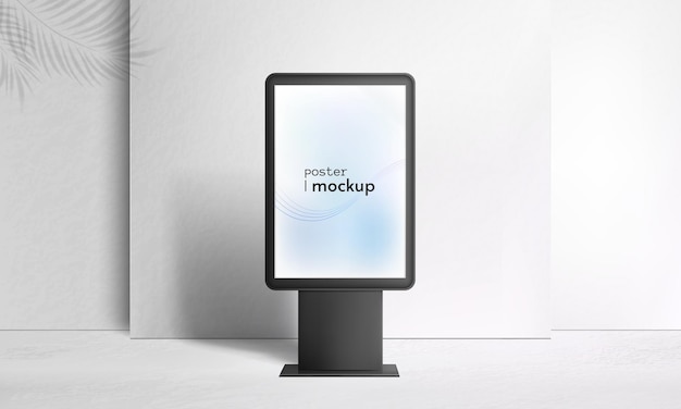 Billboard Poster Mockup on Modern Background