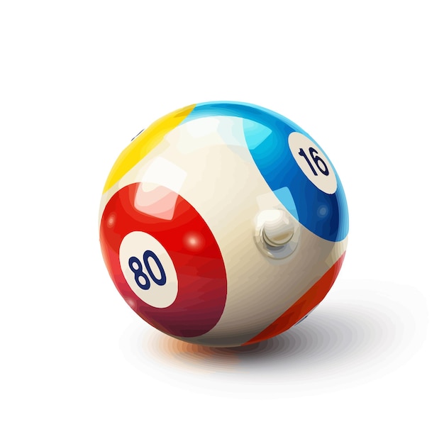 Vector billiard ball