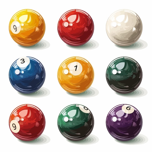 Vector billiard ball