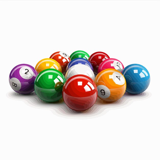 Vector billiard balls