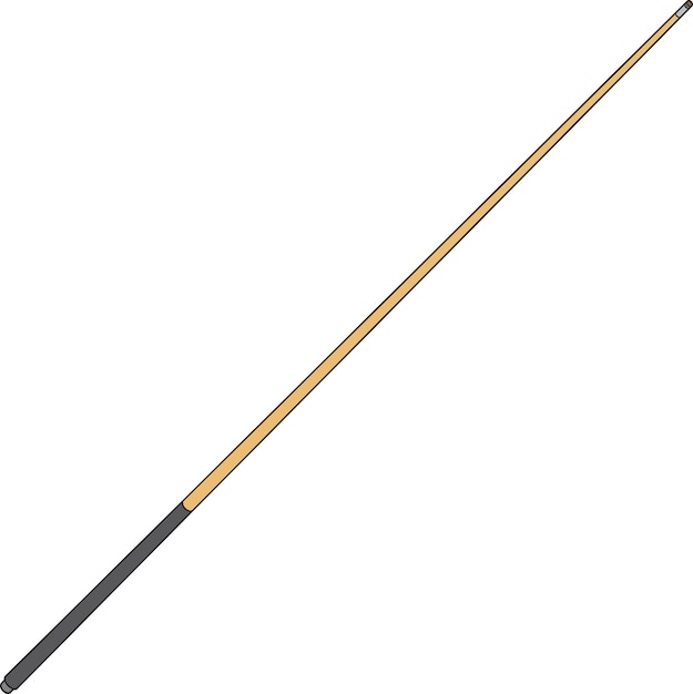 Billiard cue color