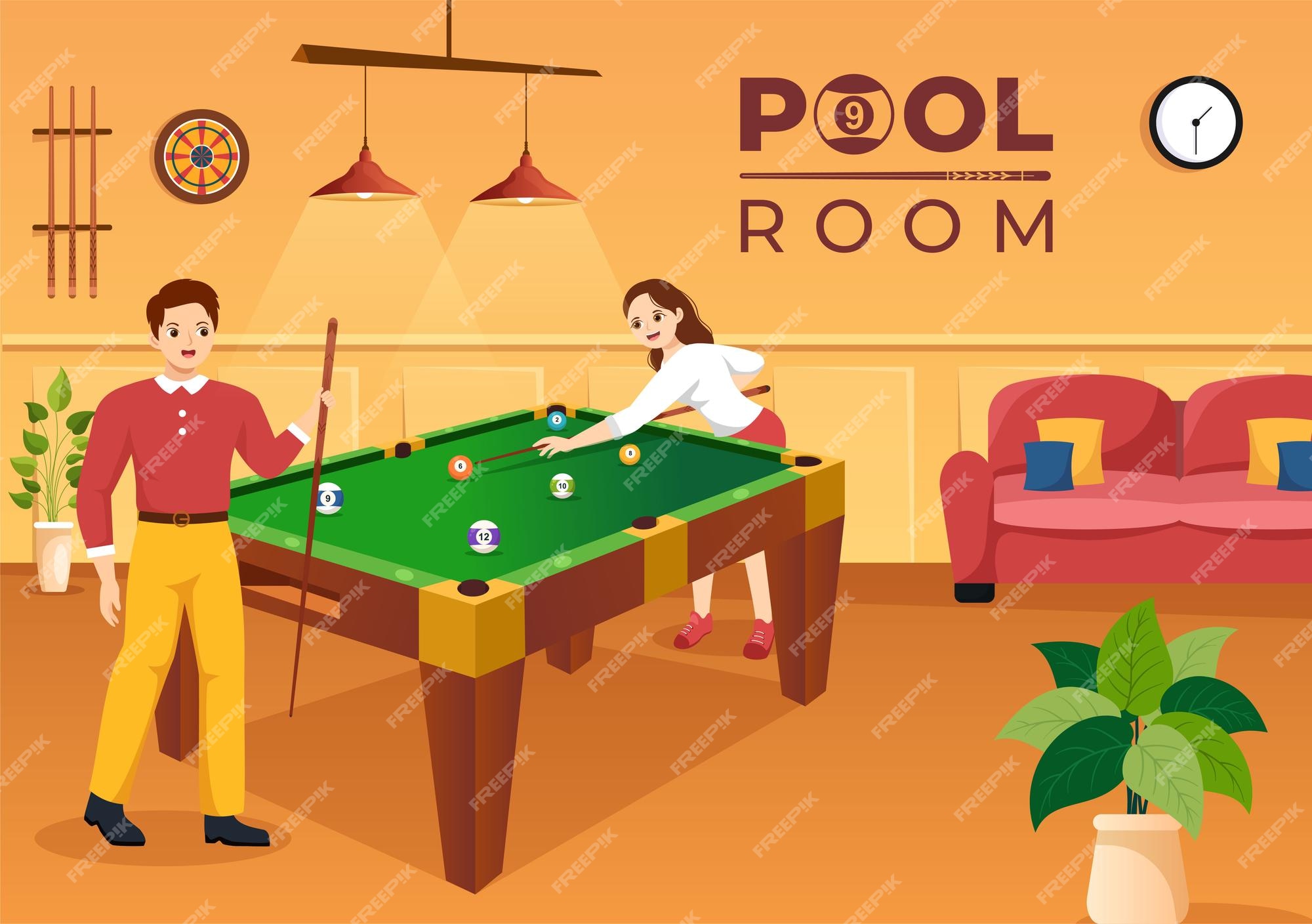 Pool Table Images - Free Download on Freepik