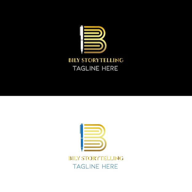 Billy Storytelling logo design 3