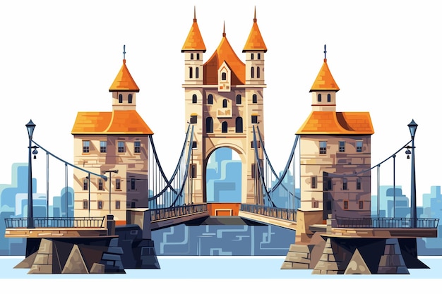 Vector biloooo_bridge_drawbridge_city_architecture_building_constru_059f3450911a4d5c81670eb7eca433f3