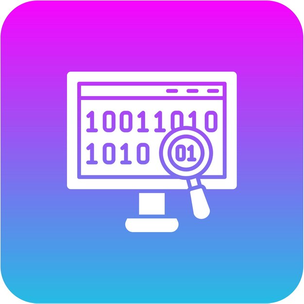 バイナリコードアイコン