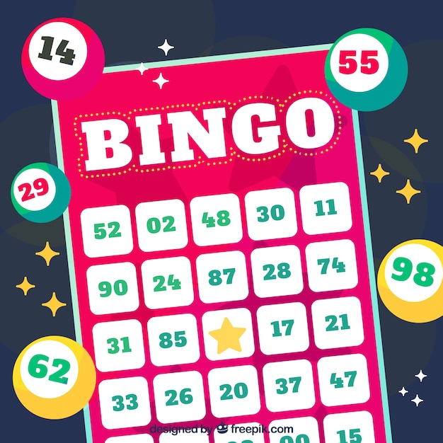 Bingo achtergrond ontwerp