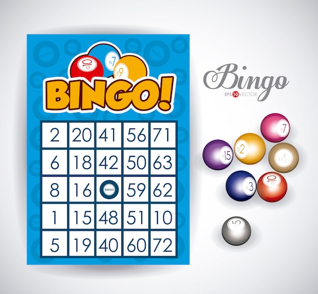 Vector bingo design