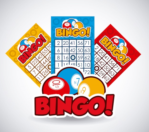 Vector bingo ontwerp