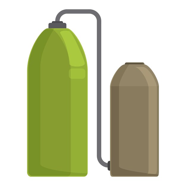 Bio fuel tank icon cartoon vector electrical refuse bio