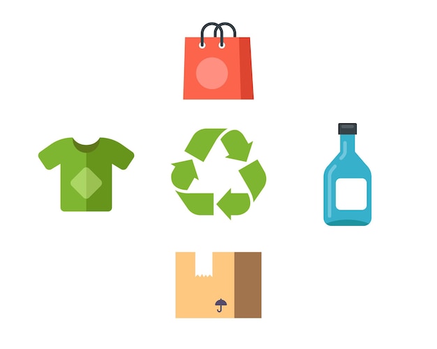 Biodegradable goods for recycling