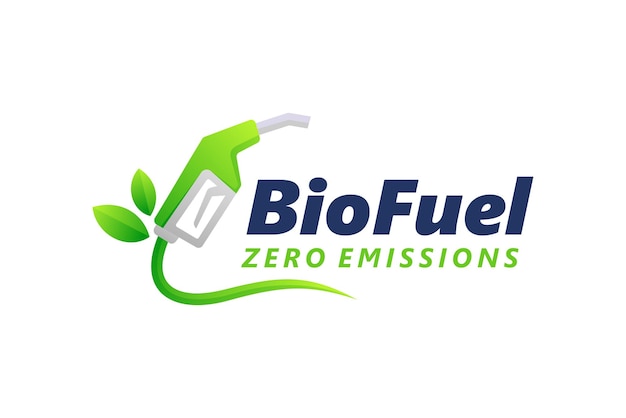 Biofuel logo design template