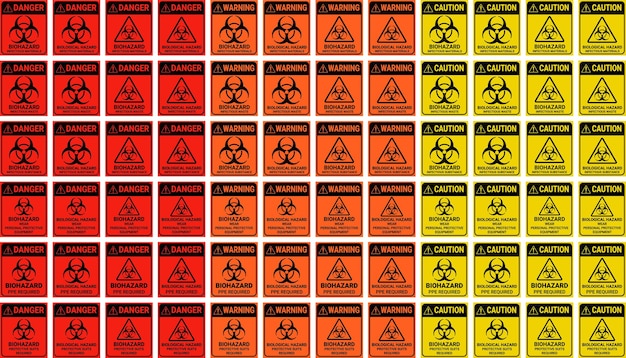 RED Warning Signage Poster – The SCP Store