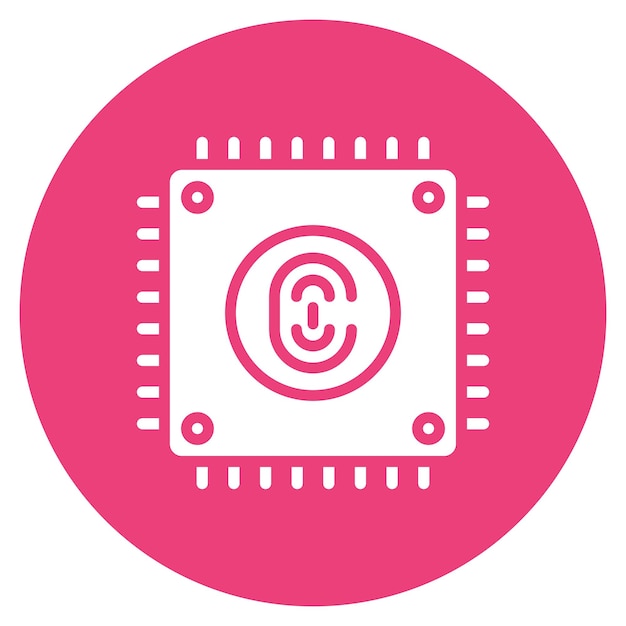 Биометрическое изображение иконного вектора CPU может использоваться для биометрии