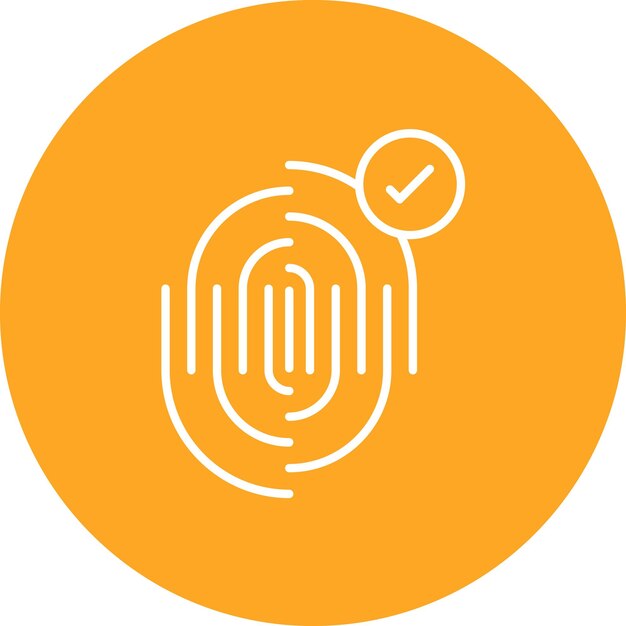 Biometrics icon vector image Can be used for Big Data