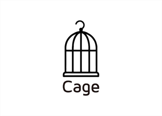 Bird cage logo design