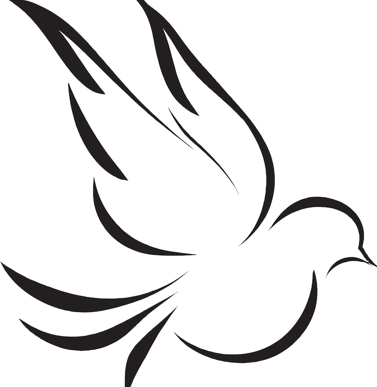 Bird in Circle Logo Mark