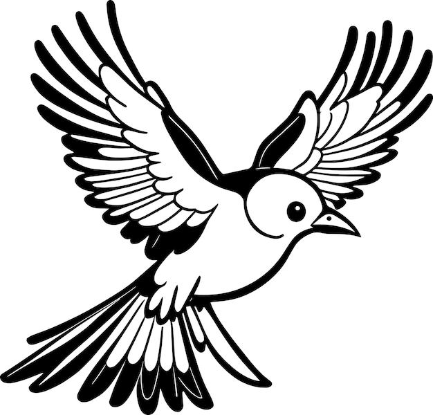 flying bird clipart png