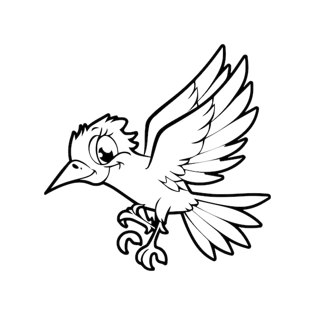 Bird coloring pages for coloring book