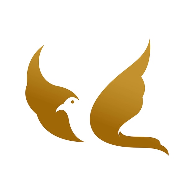 Bird Dove Logo Template vector