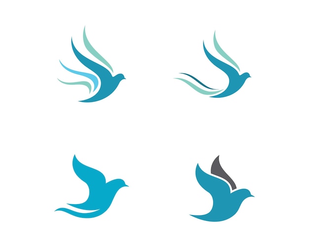 Bird Dove Logo Template