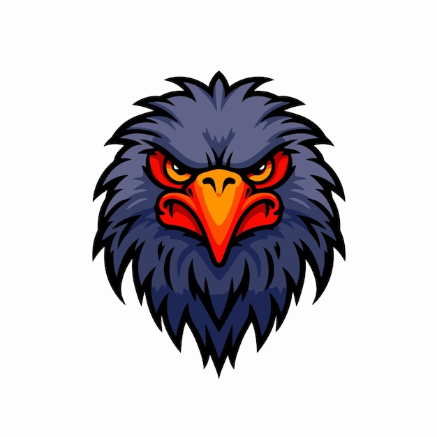 Bird head mascot
