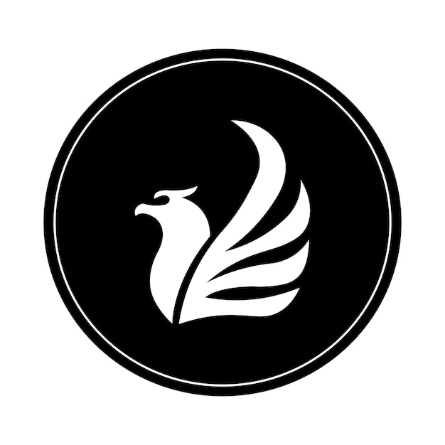 Bird icon logo vector design template